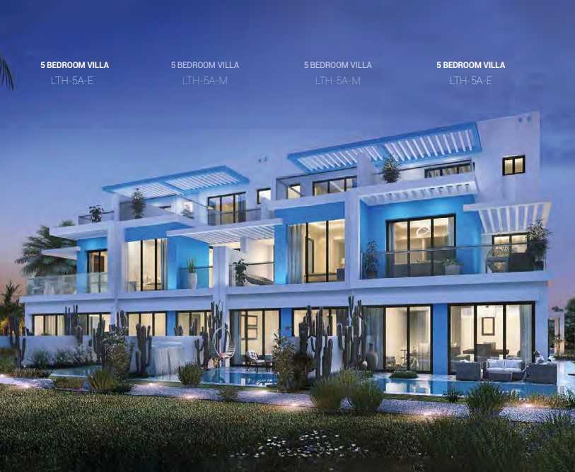 Santorini 3 | 5 Bed Type LTH-5A-E Townhouse